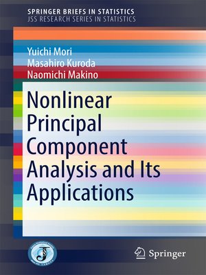 cover image of Nonlinear Principal Component Analysis and Its Applications